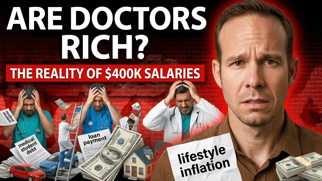 Are Doctors Really Rich? Income vs Net Worth vs Financial Freedom